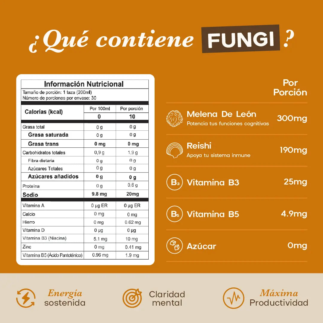 FUNGI CAFÉ - Pre Venta